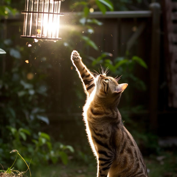 can a bug zapper kill a cat